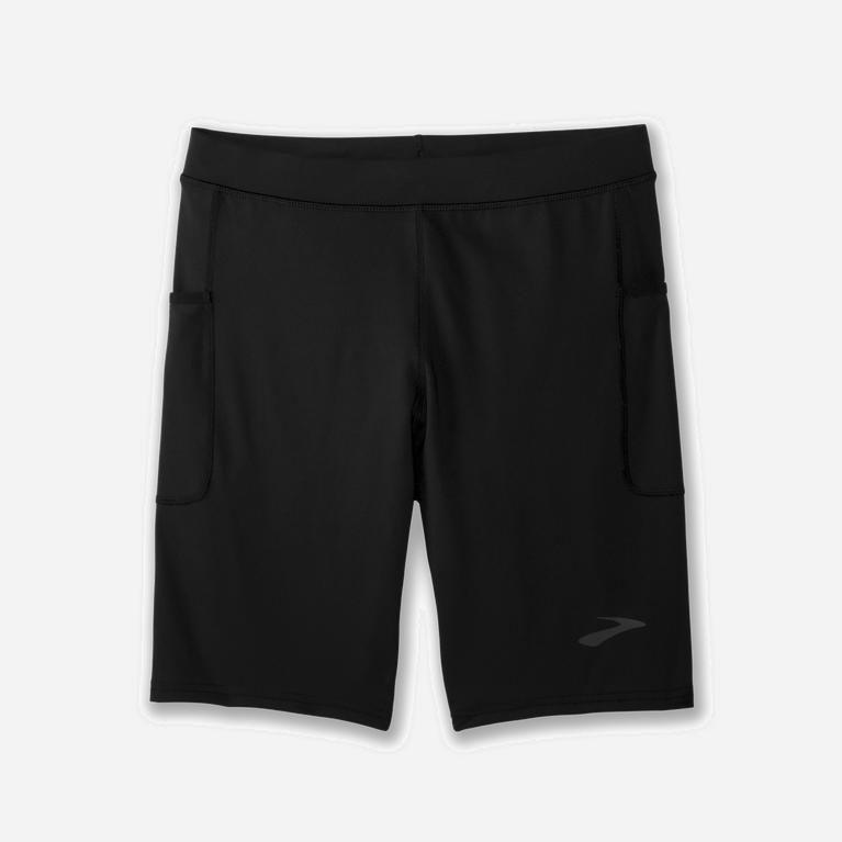 Brooks Source 9 Mens Running Shorts Ireland Black (PFMY-18537)